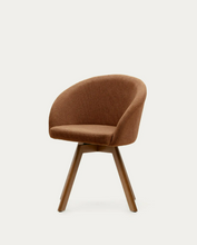 Load image into Gallery viewer, Marvin Swivel Chair Brown Chenille