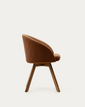 Load image into Gallery viewer, Marvin Swivel Chair Brown Chenille