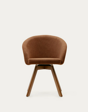 Load image into Gallery viewer, Marvin Swivel Chair Brown Chenille