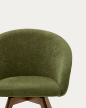 Load image into Gallery viewer, Marvin Chair Green Chenille