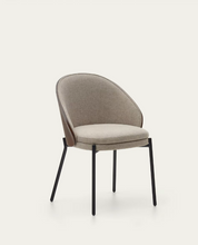 Load image into Gallery viewer, Eamy Chair Light Brown &amp; Wenge Finish