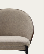 Load image into Gallery viewer, Eamy Chair Light Brown &amp; Wenge Finish