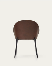 Load image into Gallery viewer, Eamy Chair Light Brown &amp; Wenge Finish