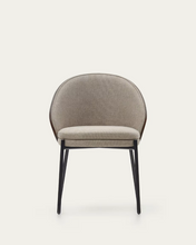 Load image into Gallery viewer, Eamy Chair Light Brown &amp; Wenge Finish