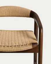 Load image into Gallery viewer, Derile Stool Walnut Finish