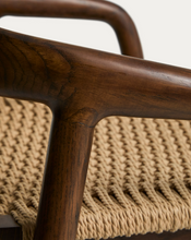 Load image into Gallery viewer, Derile Stool Walnut Finish