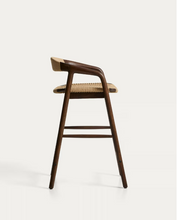 Load image into Gallery viewer, Derile Stool Walnut Finish