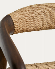 Load image into Gallery viewer, Derile Stool Walnut Finish