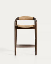 Load image into Gallery viewer, Derile Stool Walnut Finish