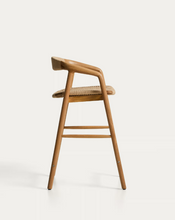 Load image into Gallery viewer, Derile Stool Oak Finish