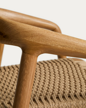 Load image into Gallery viewer, Derile Stool Oak Finish