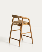 Load image into Gallery viewer, Derile Stool Oak Finish