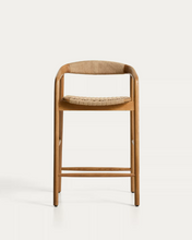 Load image into Gallery viewer, Derile Stool Oak Finish