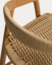 Load image into Gallery viewer, Derile Stool Oak Finish