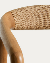 Load image into Gallery viewer, Derile Stool Oak Finish