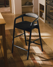 Load image into Gallery viewer, Derile Stool Black Finish