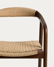 Load image into Gallery viewer, Derile Chair Walnut Finish
