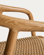 Load image into Gallery viewer, Derile Chair Oak Finish