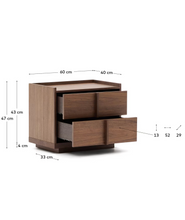 Load image into Gallery viewer, Onix Bedside Table