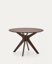 Load image into Gallery viewer, Naanim Round Table Walnut Finish