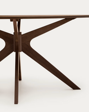 Load image into Gallery viewer, Naanim Oval Table Walnut Finish