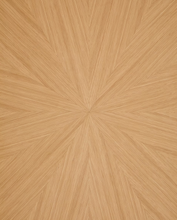 Load image into Gallery viewer, Naanim Round Table Oak Finish