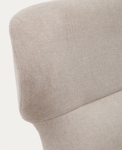 Load image into Gallery viewer, Belina Armchair Beige Chenille &amp; Beige Leg