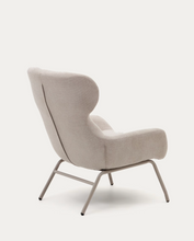 Load image into Gallery viewer, Belina Armchair Beige Chenille &amp; Beige Leg