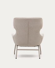 Load image into Gallery viewer, Belina Armchair Beige Chenille &amp; Beige Leg