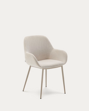 Load image into Gallery viewer, Konna Chair Beige &amp; Beige Leg