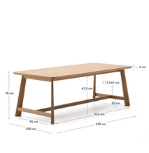 Load image into Gallery viewer, Idun Dining Table