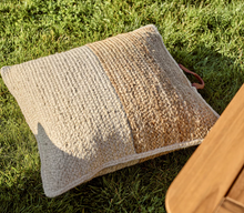 Load image into Gallery viewer, Orissa Woven Jute Floor Cushion, Natural