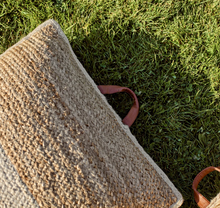 Load image into Gallery viewer, Orissa Woven Jute Floor Cushion, Natural