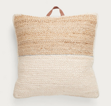 Load image into Gallery viewer, Orissa Woven Jute Floor Cushion, Natural
