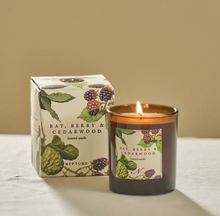 Load image into Gallery viewer, Bay, Berry &amp; Cedarwood Scented Candle