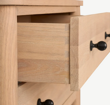 Load image into Gallery viewer, Frome Small Oak Chest of Drawers