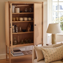 Load image into Gallery viewer, Frome Oak Drinks &amp; Storage Cabinet, Natural Oak