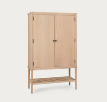 Load image into Gallery viewer, Frome Oak Drinks &amp; Storage Cabinet, Natural Oak
