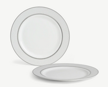 Load image into Gallery viewer, Fenton Bone China Charger Plate, Platinum