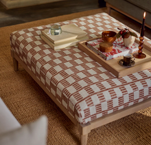 Load image into Gallery viewer, Ophelia Large Footstool, Rust Cove