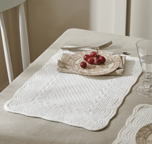 Load image into Gallery viewer, Emily Quilted Cotton Salt Placemats - Set of 6