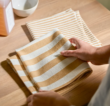Load image into Gallery viewer, Aster Striped Tea Towels, Set of 2