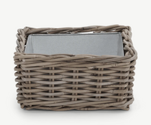 Load image into Gallery viewer, Littleton Wicker Square Basket