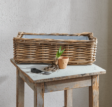 Load image into Gallery viewer, Littleton Wicker Rectangular Basket