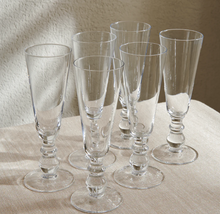 Load image into Gallery viewer, Greenwich Champagne Flutes - Set of 6