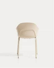 Load image into Gallery viewer, Sanile chair with beige-finish steel legs