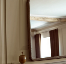 Load image into Gallery viewer, Sherwood Arched Overmantel Wall Mirror, Darkened Oak