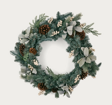 Load image into Gallery viewer, Sage Wreath - White
