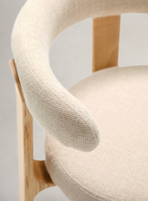 Load image into Gallery viewer, Granite Dining Chair Beige Chenille &amp; Ash