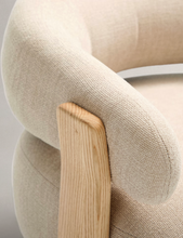 Load image into Gallery viewer, Granite Armchair Beige Chenille &amp; Ash